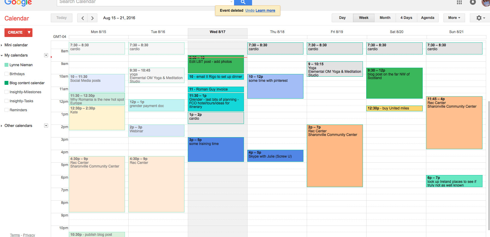 Google Calendar